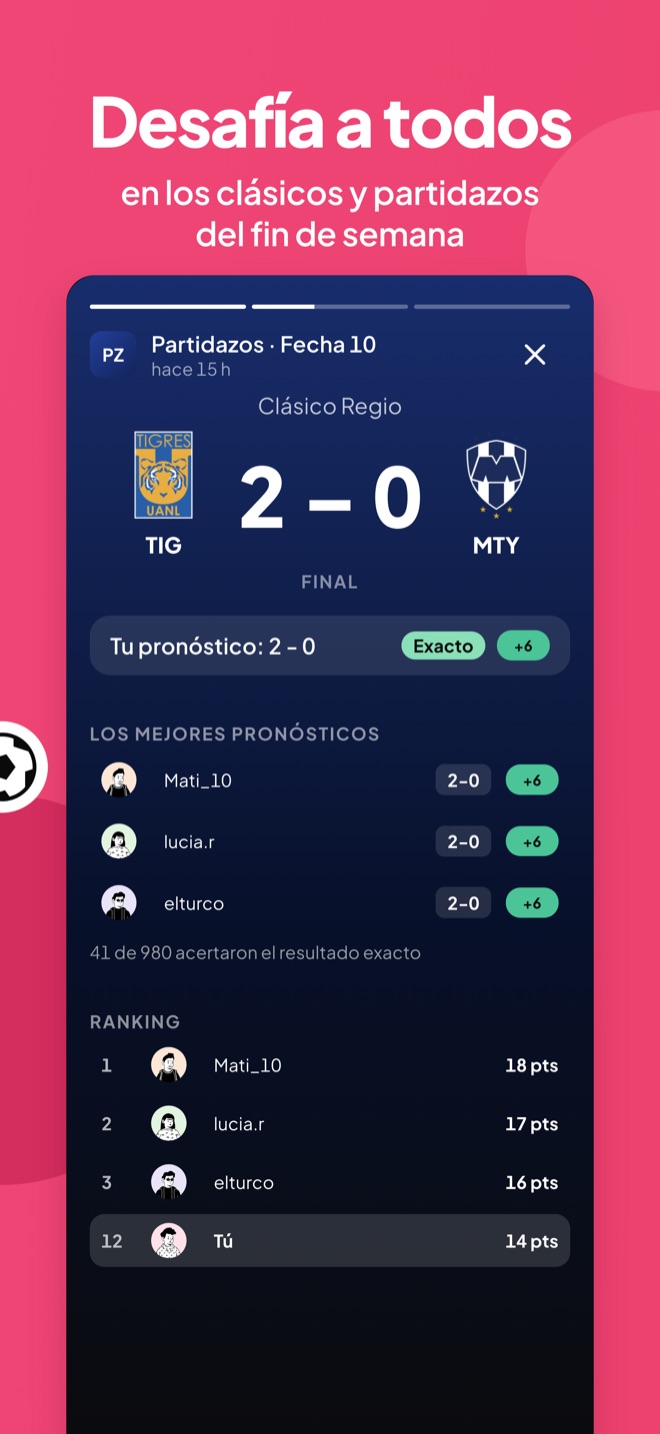Desafía a todos en los clásicos y partidazos del fin de semana